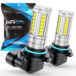 Marsauto 9006 HB4 Fog Light Bulbs 12000LM 11SIZE Real 360 Illumination Led. Fixed Price $17.02.