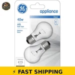 Ge 40 Watt Soft White A15 Incandescent Bulbs 2 Pack. Fixed Price $21.99.