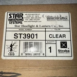 Nos Star Warning Systems ST3901 Clear Strobe Bulb. Fixed Price $25.00.