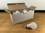 Hd Supply 10 Pc Count Maintenance Warehouse Led A19 Bulb 5000K 750 Lumens. Fixed Price $9.99.