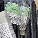 Ge Lucalox High Pressure Sodium Bulb, B17 Hps 100 Watt, Medium Base S54 Ballast. Fixed Price $20.00.
