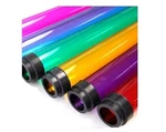 T12 4' Ft Colored 48" Tube Guard Fluorescent Plastic Light Cover Sleeve (qty 24). Fixed Price $185.00.