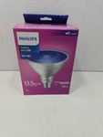 New Philips Party Led Blue Light Indoor/outdoor PAR38 13.5W 120V 9290013065. Fixed Price $15.88.