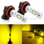 Jdm Astar 2X H11 Led Fog Lamp Light Bulbs 3000K Golden Yellow. Fixed Price $26.99.