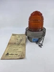 Lintern Corp Glowlite 900-X-1 Amber Industrial Warning Light Signal Nos. Fixed Price $49.79.