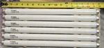 Lot Of 6 - Ge F15T8/D830 15W 18" Fluorescent Light Bulb Sylvania , Free Ship. Fixed Price $46.58.