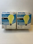 3- Pack Lot (6 Bulbs) Philips Bug-a-way 60W Light Yellow A-19 Med Base. Fixed Price $20.00.