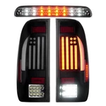 Led Tail Lights + 3RD Third Brake Kit Fit Ford F250 F350 F450 F550 .... Fixed Price $175.62.