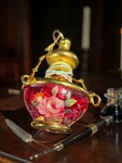Miniature Vintage Electric Lamp 2.7 Inch With & Wire Rare Collectible. Fixed Price $90.00.