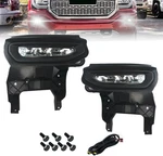 Led Fog Lights Compatible Assembly With 2016 2017 2018 Gmc Sierra Front Bumper. Fixed Price $159.99.