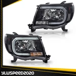 Fit For Toyota Tacoma 2005-2011 Led Tube Headlights Black/clear. Fixed Price $116.47.