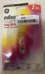 (4 Pack) Lighting 16754 25 Watt Halogen Bulb G9 Base X4). Fixed Price $29.99.