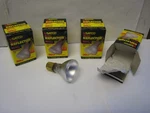 4 X Satco S1383 Reflector Spot Light Bulb Bayonet Base 25W R11-1/2 20CP 12-16V. Fixed Price $16.99.