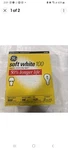 Ge 100 Watt 1600 Lumens Soft White Light (2 Bulbs) Tested Working. Fixed Price $22.00.