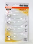 Sylvania 13309 - 40B10C/DL/F/BL/4PK Decor Torpedo Light Bulb. Fixed Price $7.55.