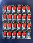 Lot (24) Feit Electric Red Sign Lamps 11S14/TR-130 130V 11W Bulbs New. Fixed Price $23.95.