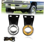 Fog Lights Compatible With 1994-2002 Ram 1500 2500 3500 Led. Fixed Price $70.07.