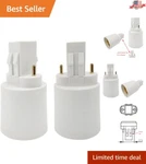 Copper Plated 15-PIECE GX23 To E26 Lamp Base Adapter Set For Multiple Uses. Fixed Price $55.79.
