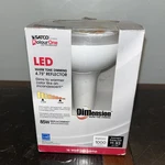 Satco Kolour Led Warm Tone Dimming 4.75" Reflector S9101, New Open Box. Fixed Price $18.99.