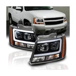 Led Proj Headlight Fit For Avalanche/suburban/tahoe 07-13BLACK Pair. Fixed Price $255.15.