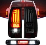 Led Tail + 3RD Brake Lights Light, U.s. Flag Pattern. Fixed Price $168.98.
