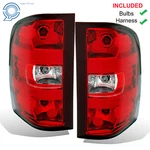 Pair Tail Lights For Chevy Silverado 1500 2500 Hd 2007-2013 Rear Brake Lamps L+r. Fixed Price $47.17.