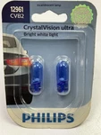 Philips 12961CVB2 Crystalvision Ultra Back Up Lamp Light Bulb - Pack. Fixed Price $9.99.