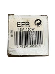 General Electric Lamp Bulb Efr 15V 150W. Fixed Price $25.00.