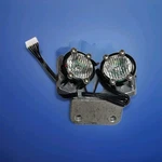 Adb Safegate Yellow Led Airfield Lamp 48A0443/YLW/500 W84461 Rev K. Fixed Price $100.00.