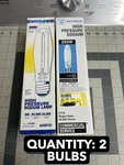 2-PACK Westinghouse 37444 High Pressure Sodium Light Bulb Lamp Mogul 250W ET18. Fixed Price $26.99.