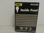 Philips 100A Frost 100W Pack (4 Bulbs)-new In Box. Fixed Price $23.10.