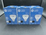 Ge Lighting Led Bulb BR30, 10W, 2700K, New Open Box Set Of. Fixed Price $12.95.