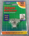 Feit Electric Halogen Reflector 10W Bright White Light Bulb New 12 Volts. Fixed Price $9.44.