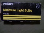 Vintage Philips Miniature Light Bulbs 94 12V 15C.P. Set Of 10. Fixed Price $5.99.