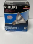 Phillips 40W Medium Base PAR30 Flood Bulb 4200 Hours. Fixed Price $15.50.