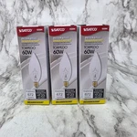 Lot Of Satco S3284 60W Clear Torpedo Candelabra Small Base Bulbs. Fixed Price $39.95.