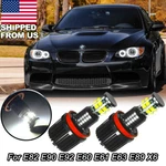 2PCS H8 Error Free Led 160W White Angel Eyes Halo Ring Bulbs For Bmw E90 E92 E60. Fixed Price $53.19.