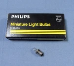 Nos Philips 222 Miniature Light Bulb 2.25V 0.25A 0.56W - 1 Pack. Fixed Price $13.99.