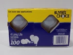 Soft White 4 Pack Light Bulbs Buyers Choice New. Fixed Price $23.99.