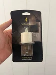 Luminara Flameless Candle Nightlight - Plug With Dusk To Dawn Sensor Bronze. Fixed Price $19.99.