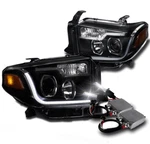 14-17 Toyota Tundra Truck Black Led Tube Projector Headlights LAMP+50W 6000K Hid. Fixed Price $209.95.