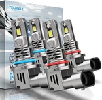 Techmax 9005 + 9006 Led Bulbs, 46000LM 220W 600% Super Brighter 6500K Cool White. Fixed Price $113.04.