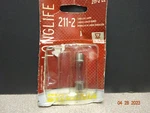 Sylvania Automobile Longlife Lamps Light Bulb Interior P/n 211-2, One. Fixed Price $5.00.