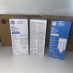 Pack Ge Current LED35ED17/740 Bulb, E26 Base 50 Watts 4000K 27602 Type. Fixed Price $80.00.