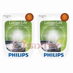 2 Pc Philips Turn Signal Indicator Light Bulbs For Subaru Dl GL-10 Justy Pl. Fixed Price $11.39.