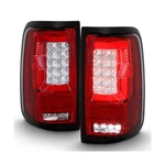 Acanii 2004-2008 Ford F150 Lobo Styleside Red Clear Led Tube Tail Light.... Fixed Price $161.91.