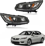 Headlights Front Lamps Replacement For 2013-2015 Honda Accord 4-DOOR Sedan. Fixed Price $249.99.
