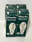 Plusrite High Pressure Sodium Lamp LU150/MOG 150W Med Base Hps Bulb - Lot Of 4. Fixed Price $13.52.