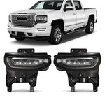 Led Fog Lights For 2016-2018 Gmc Sierra 1500, Pair, Waterproof Dot. Fixed Price $104.99.