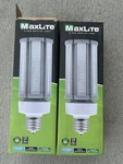 Lot 2 Pieces Maxlite 45PT50EX39 45W Led Corn Bulb, 175W Mh Retrofit, Direct. Fixed Price $125.00.